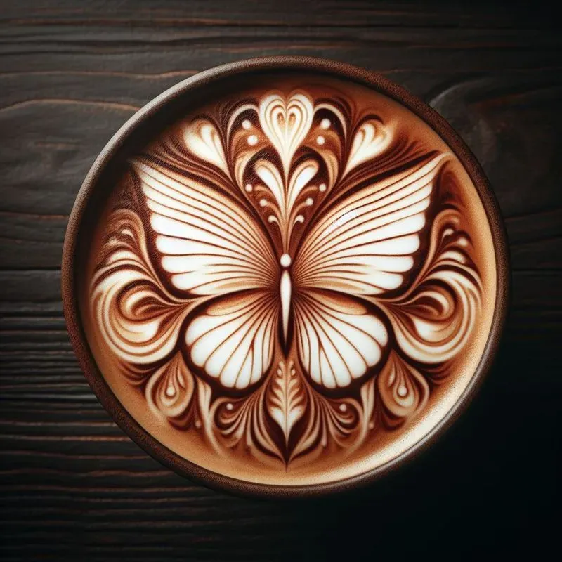 Elegant Latte Art Designs
