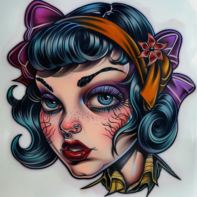 Newschool Cartoon Tattoos
