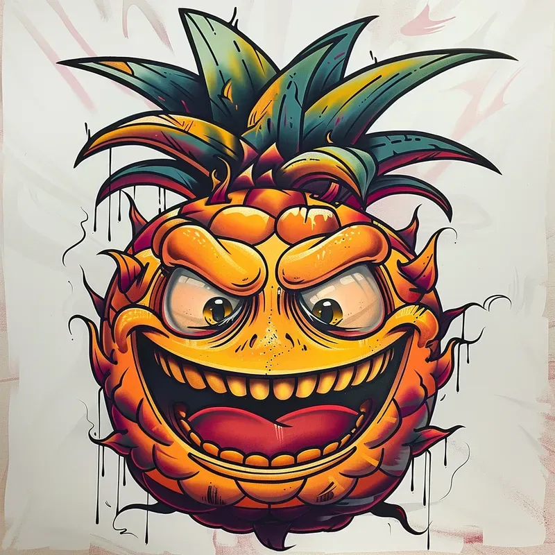 Newschool Cartoon Tattoos