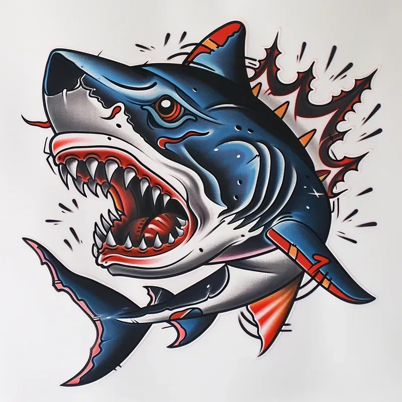 Newschool Cartoon Tattoos
