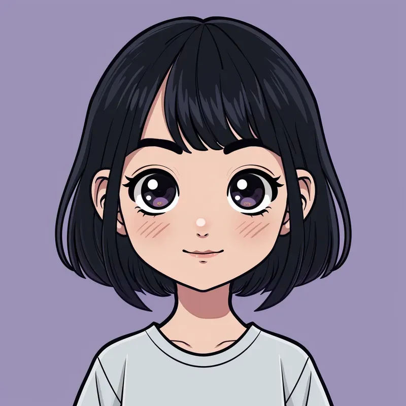 2D Anime Manga Avatar Profile Pictures