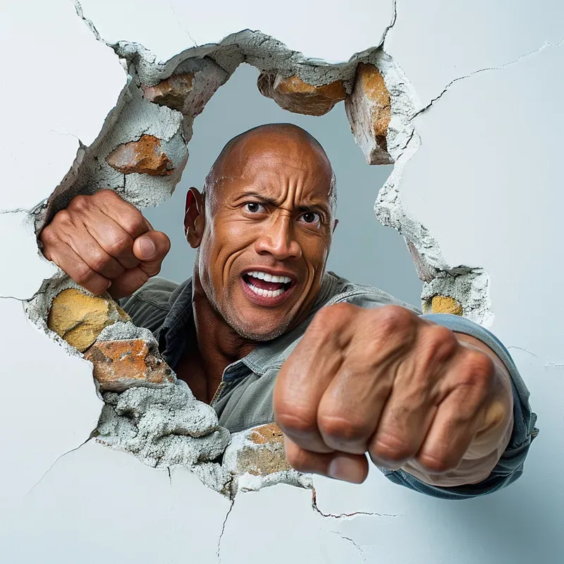 Breaking Through Walls Funny Photos