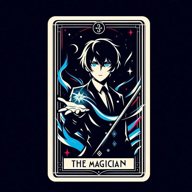 Tarot Cards In Anime Manga Style