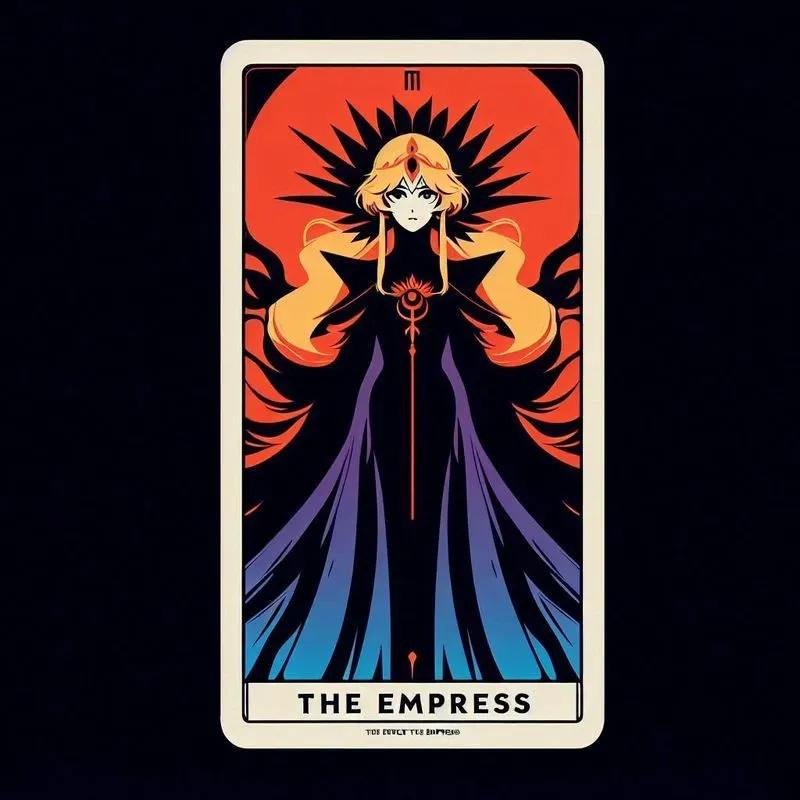 Tarot Cards In Anime Manga Style