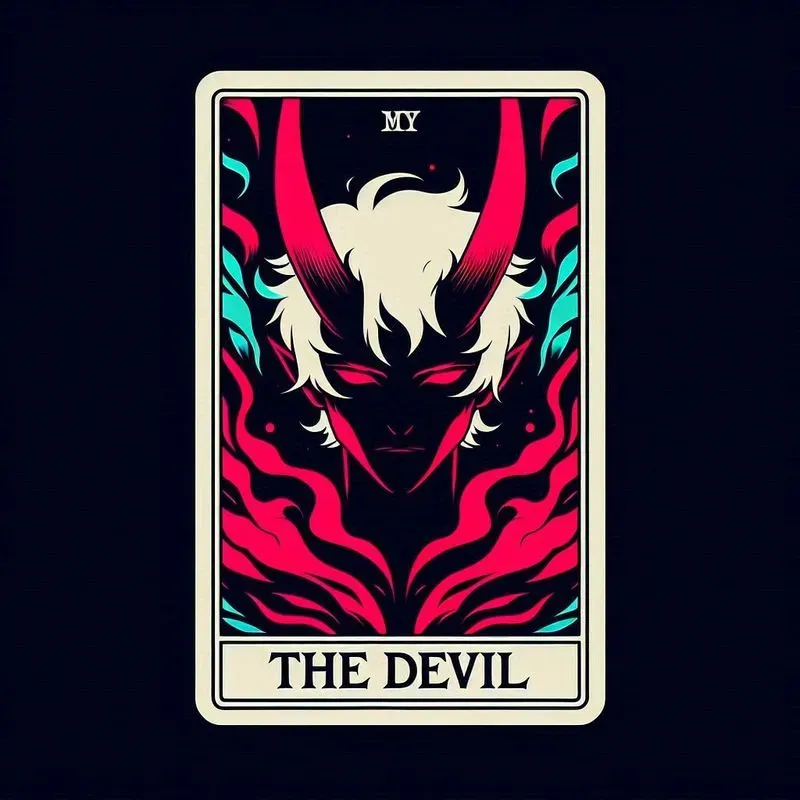 Tarot Cards In Anime Manga Style