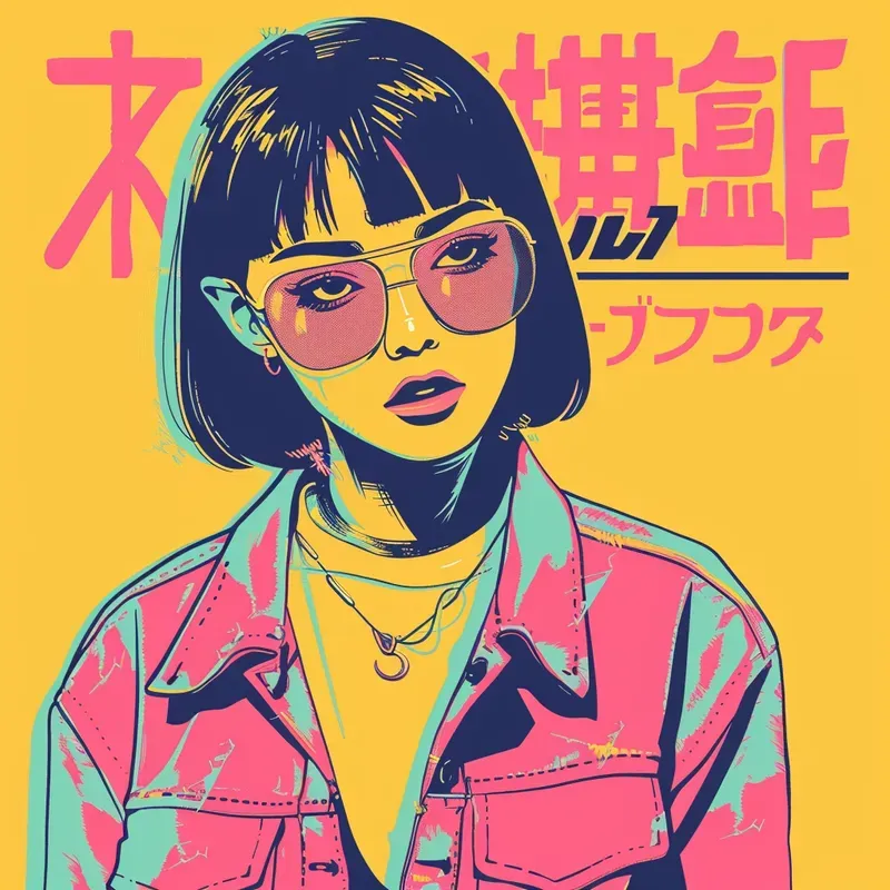 Retro Anime Manga Designs For Tshirts