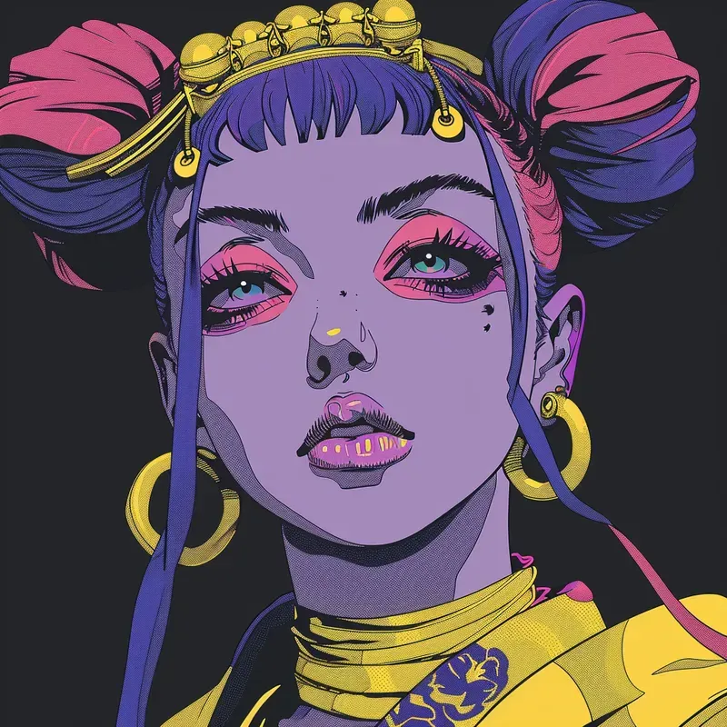 Vibrant Anime Manga Tshirts