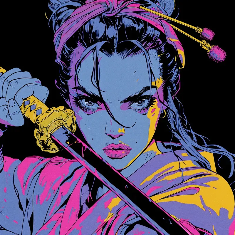 Vibrant Anime Manga Tshirts