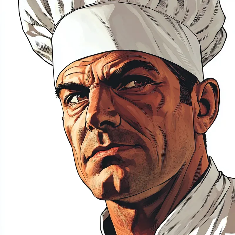 Vintage Comic Character Illustrations