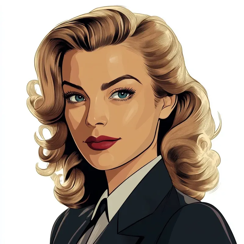 Vintage Comic Character Illustrations