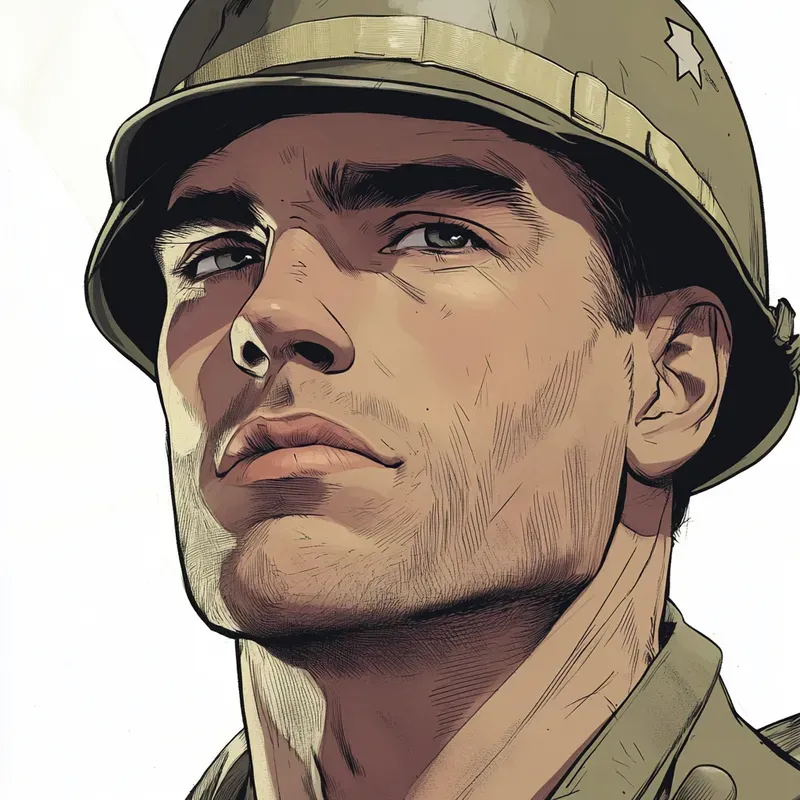 Vintage Comic Character Illustrations