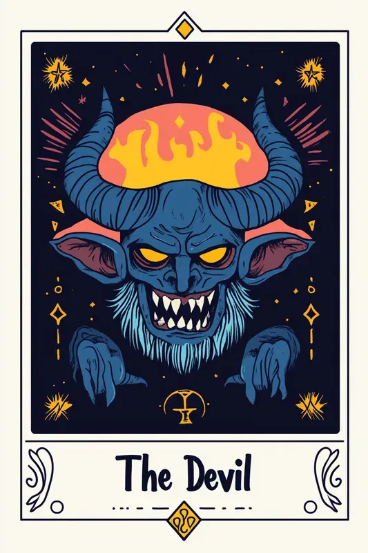 Fun Illustrative Fantasy Tarot Cards