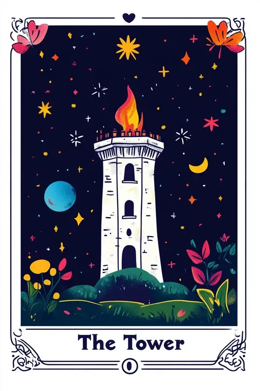 Fun Illustrative Fantasy Tarot Cards