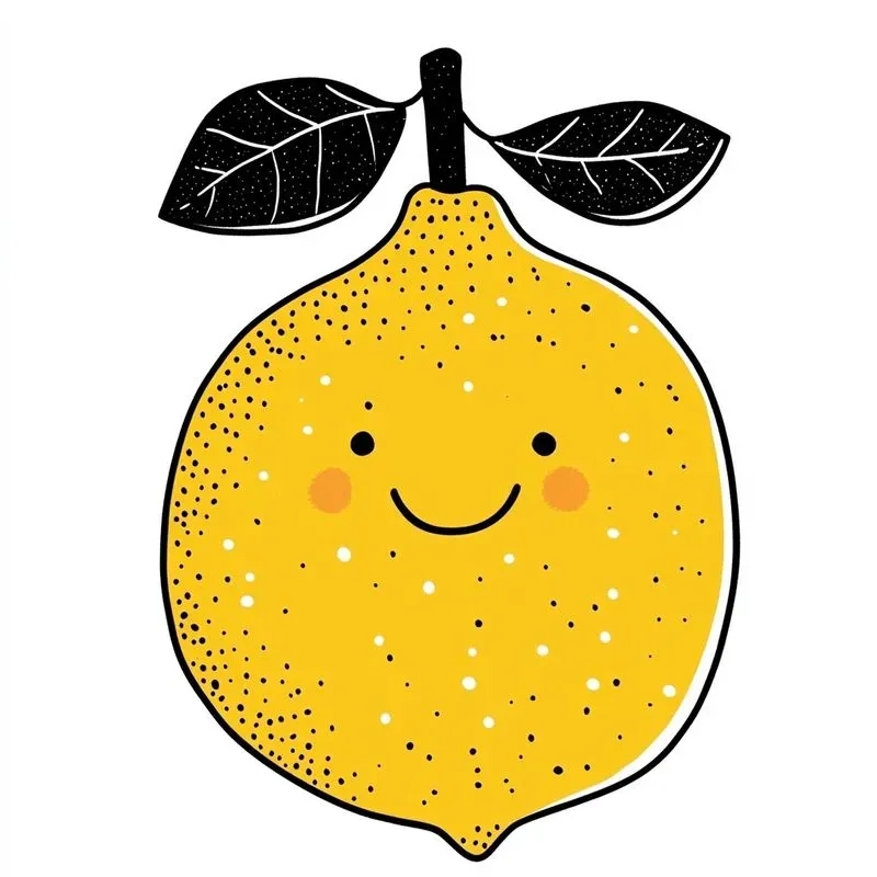 Adorable Food Cartoon Doodles
