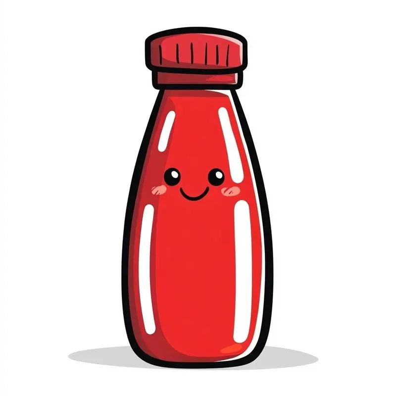 Adorable Food Cartoon Doodles