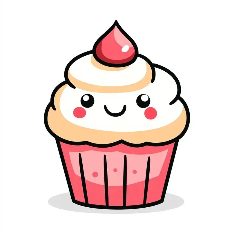 Adorable Food Cartoon Doodles