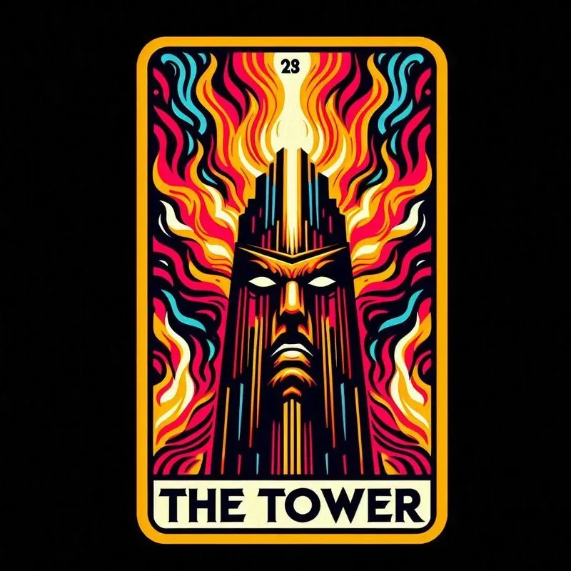 Vibrant Pop Art Tarot Cards