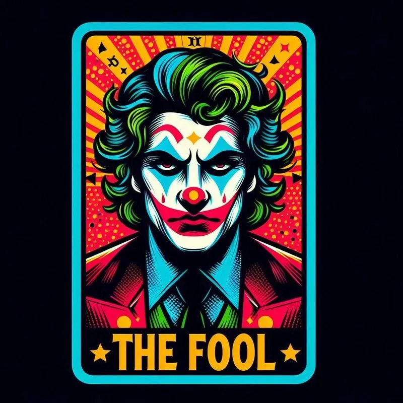 Vibrant Pop Art Tarot Cards