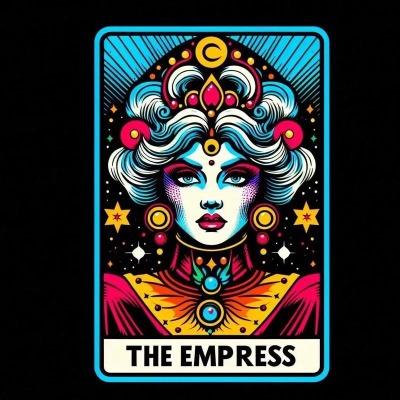 Vibrant Pop Art Tarot Cards