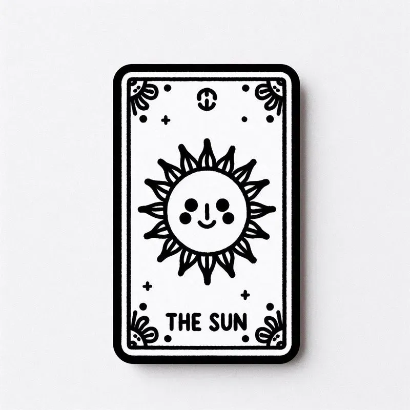 Handdrawn Doodle Tarot Cards