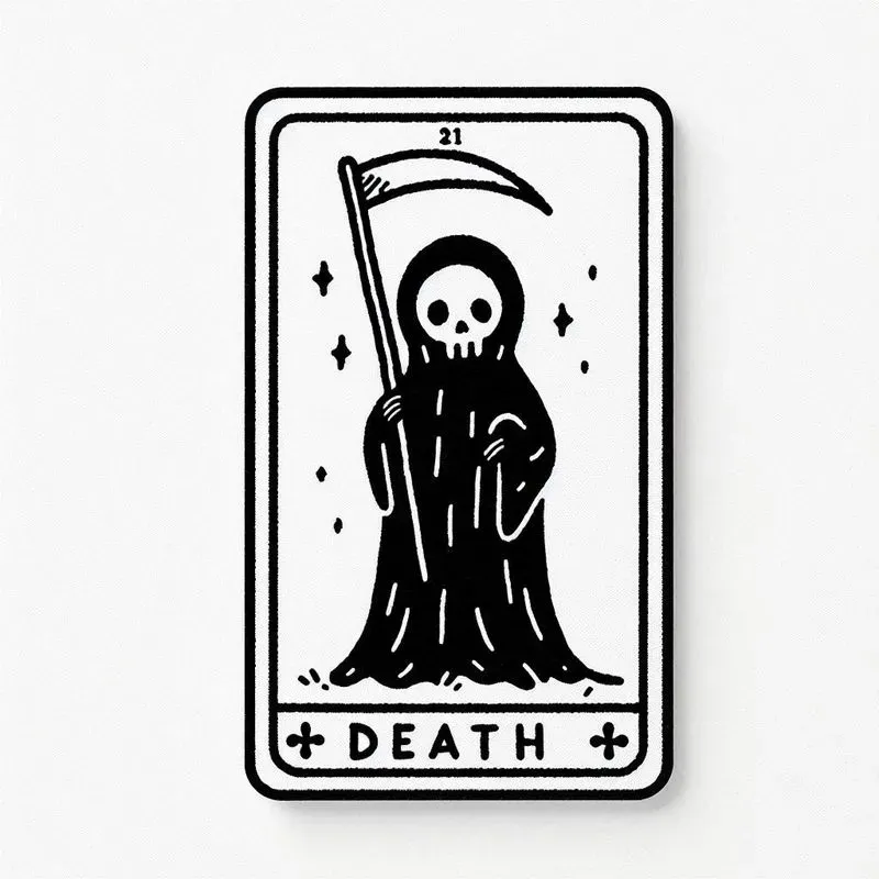 Handdrawn Doodle Tarot Cards