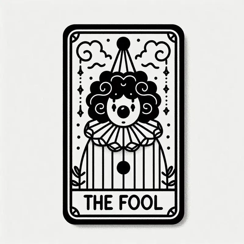 Handdrawn Doodle Tarot Cards