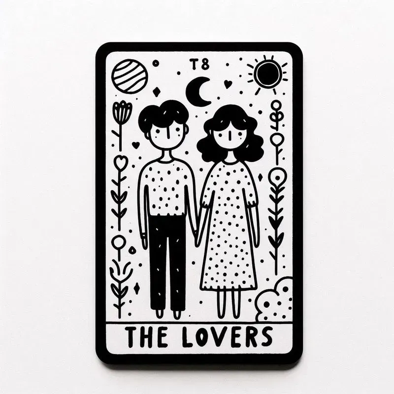 Handdrawn Doodle Tarot Cards