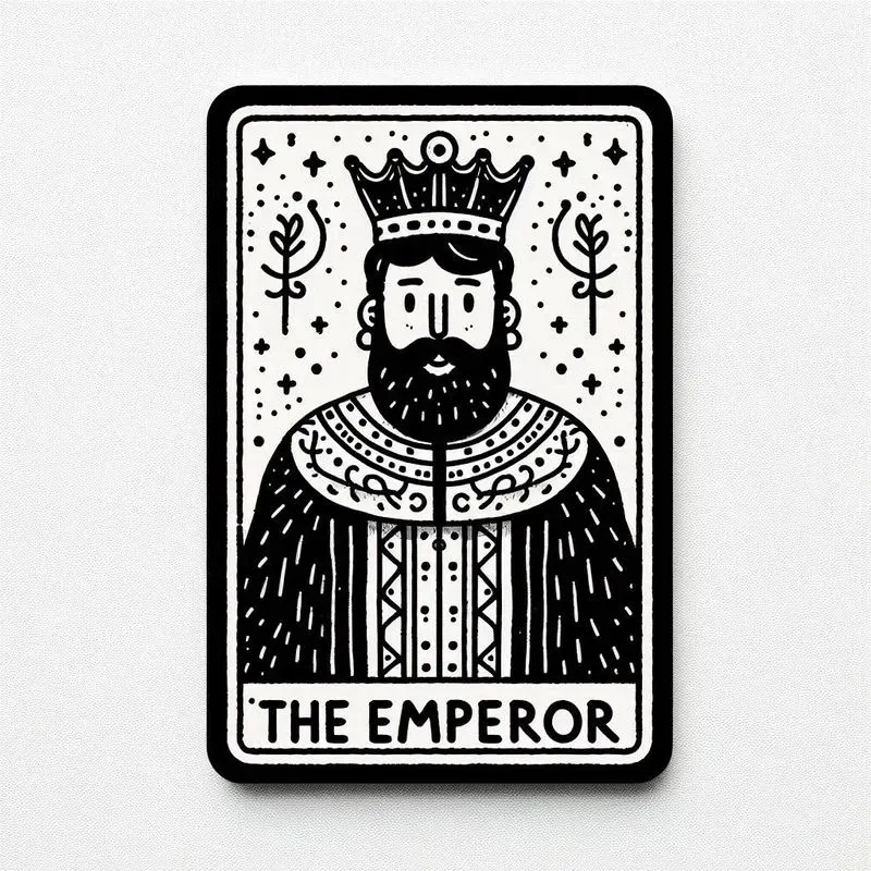 Handdrawn Doodle Tarot Cards