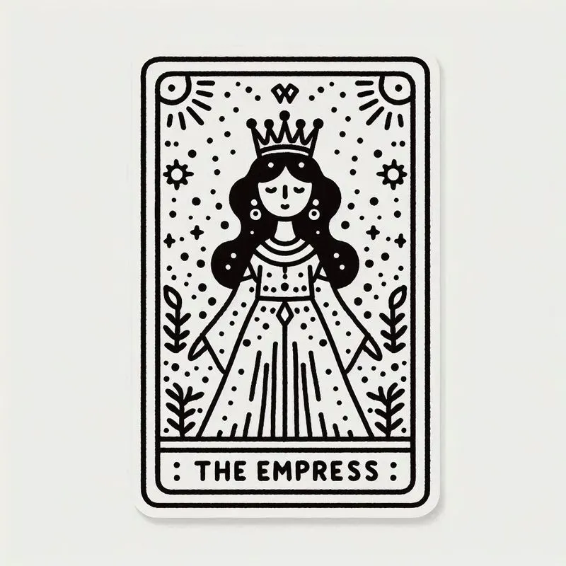 Handdrawn Doodle Tarot Cards