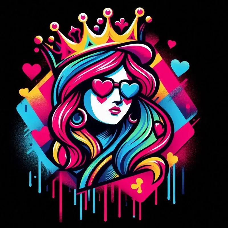 Colorful Graffiti Tshirt Designs