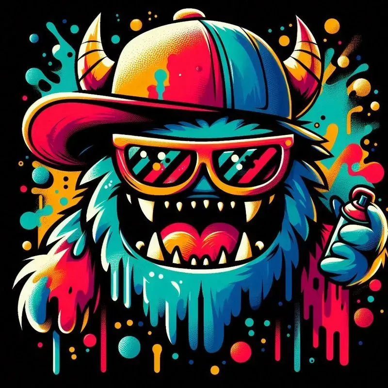 Colorful Graffiti Tshirt Designs