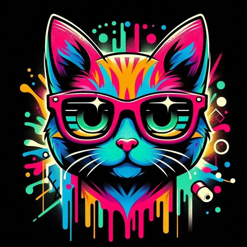 Colorful Graffiti Tshirt Designs