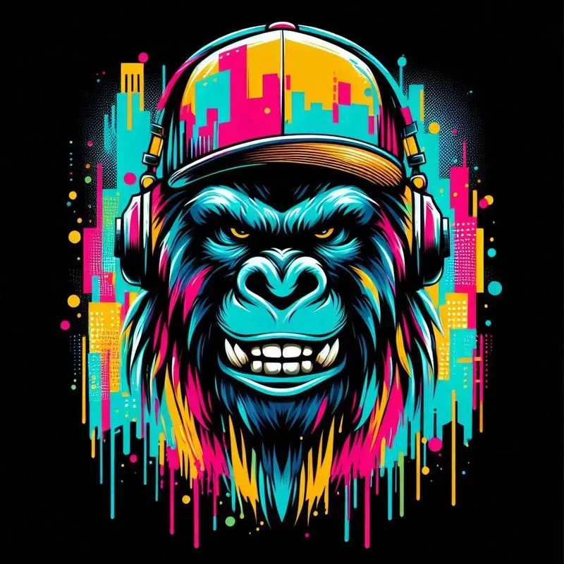 Colorful Graffiti Tshirt Designs