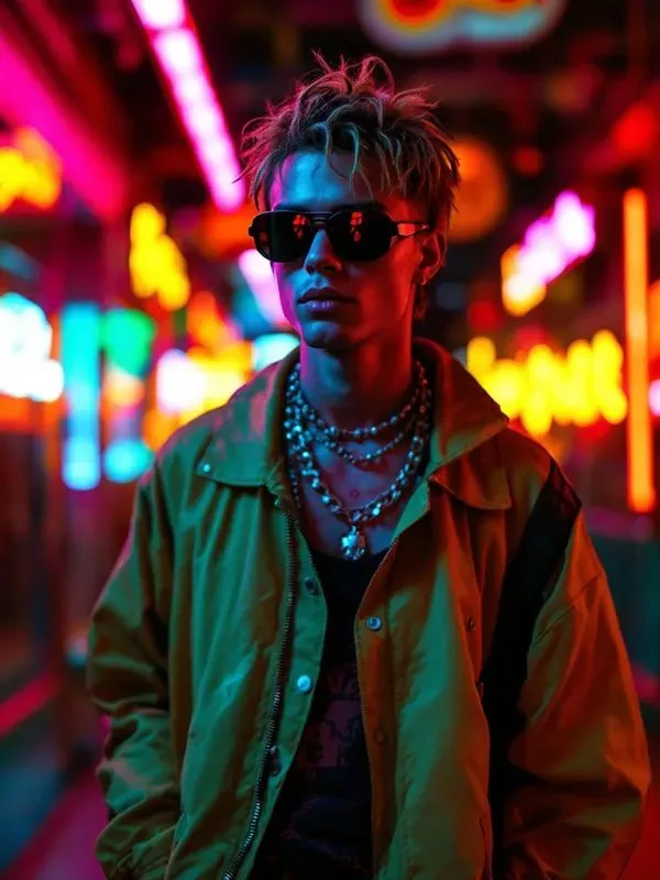 Y2k Aesthetic Street Fashion Photography
