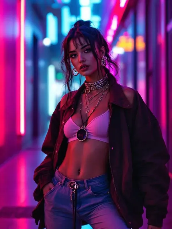 Y2k Aesthetic Street Fashion Photography