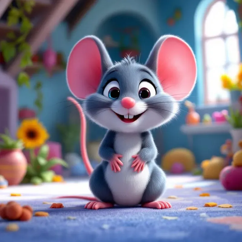 Cute Colorful Pixar Animals