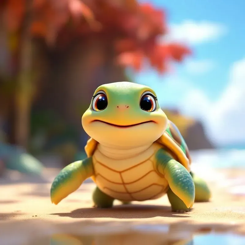 Cute Colorful Pixar Animals