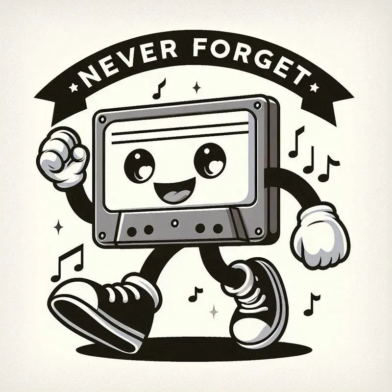 Retro Mascot Cartoon T-shirts With Text