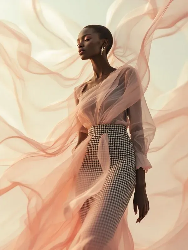 Ethereal Pastel Fashion Editorial Photos