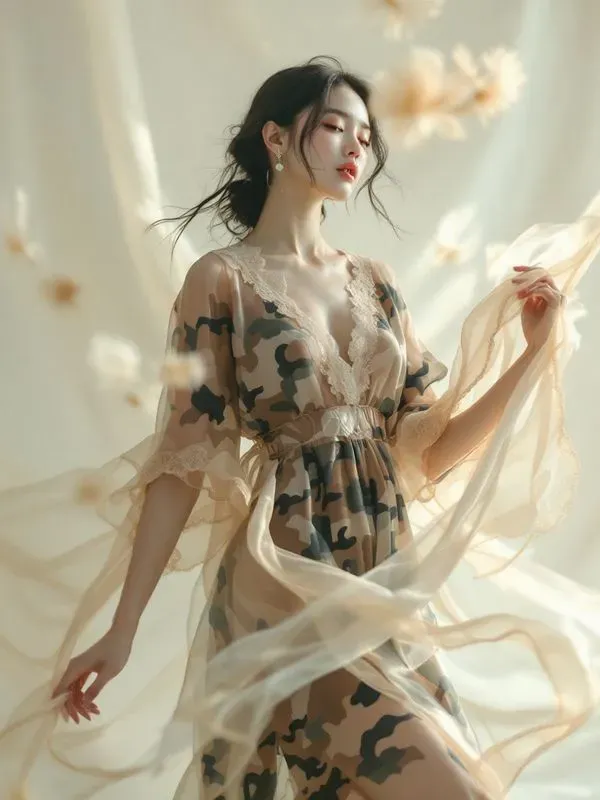 Ethereal Pastel Fashion Editorial Photos