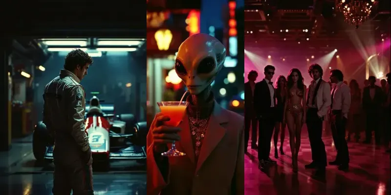 Classic 80s Movie Scenes generated by undefined