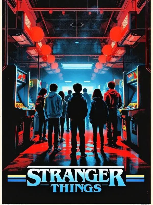 Retro 80s Movie Posters