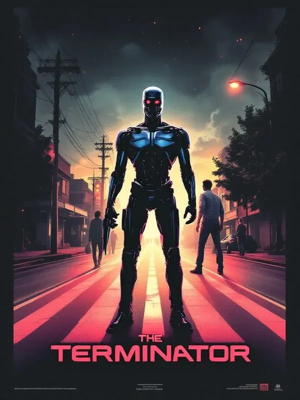 Retro 80s Movie Posters