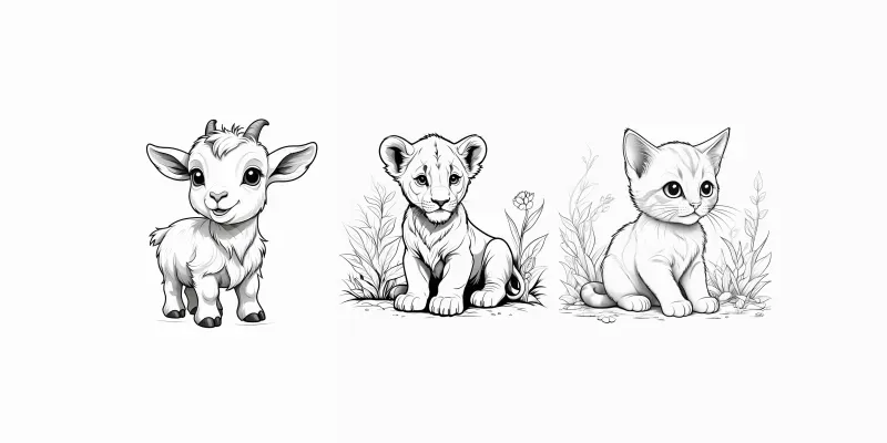 Coloring Book Pages For Kids And Babies generated by undefined