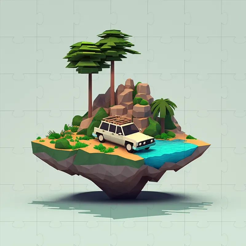 Low-poly Islands