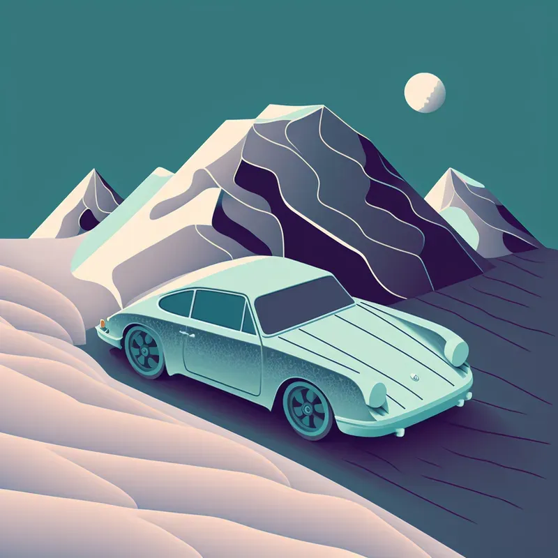 Icy Colors Illustrations