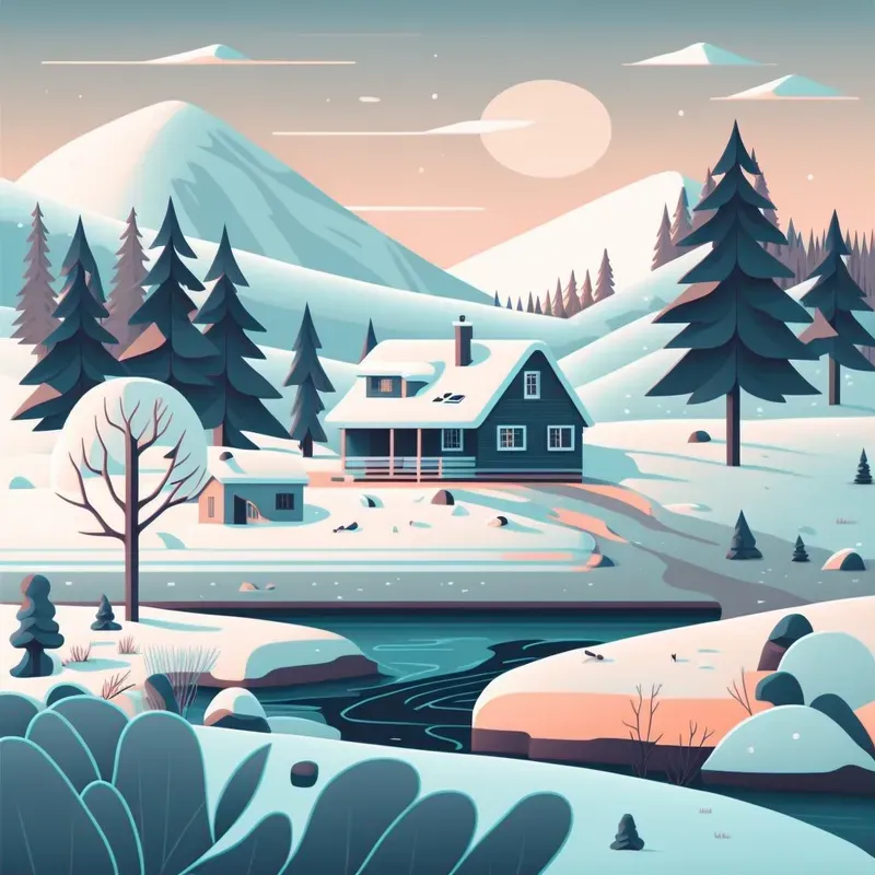 Icy Colors Illustrations