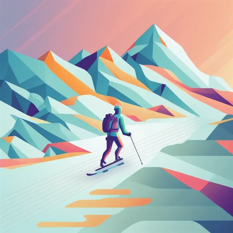 Icy Colors Illustrations