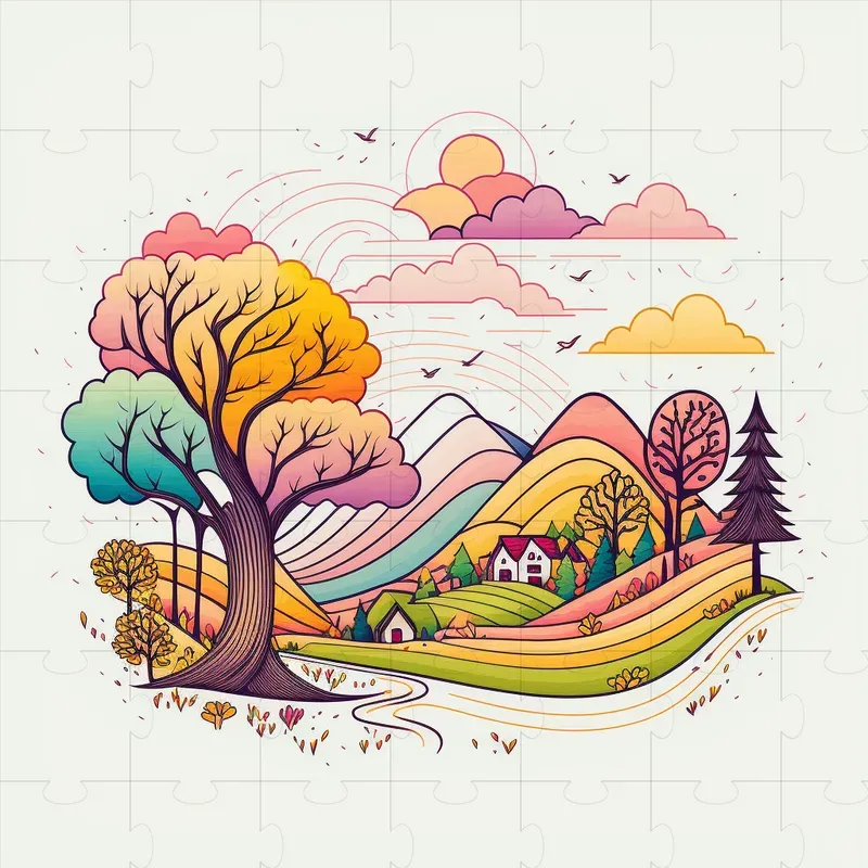 Thin Line Illustrations