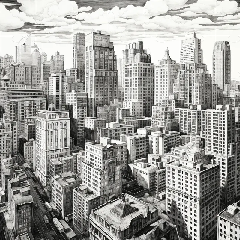 Pen And Ink Drawings